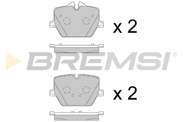 Brake Pad Set, disc brake (BP3902)