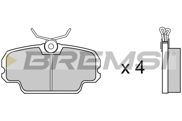 Brake Pad Set, disc brake (BP2226)
