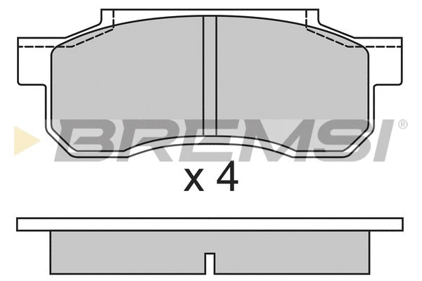 Brake Pad Set, disc brake (BP2292)