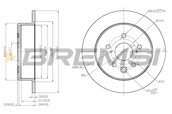 Brake Disc (CD7815S)