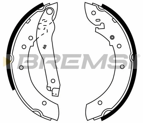 Brake Shoe Set (GF0380)