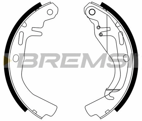 Brake Shoe Set (GF0348)