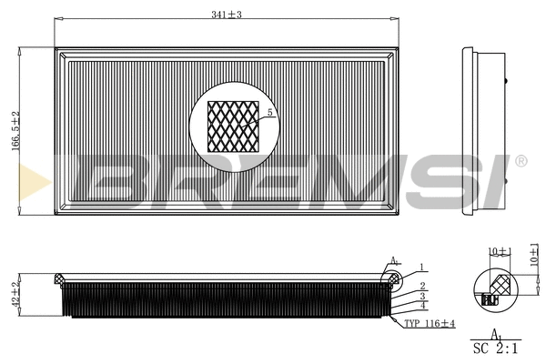 Air Filter (FA2249)