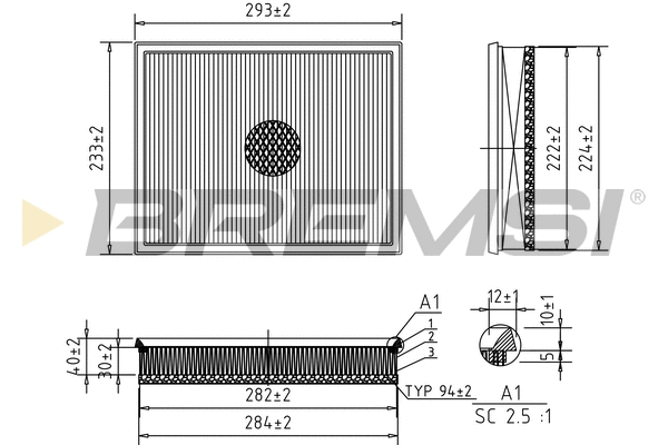Air Filter (FA0617)