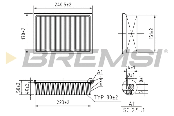 Air Filter (FA0599)