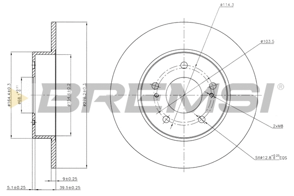 Brake Disc (CD7110S)