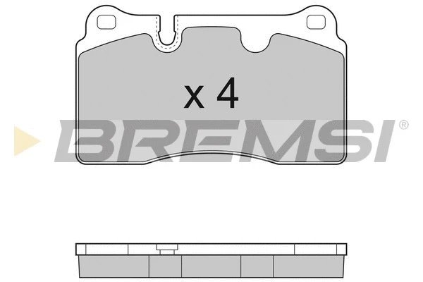 Brake Pad Set, disc brake (BP3289)