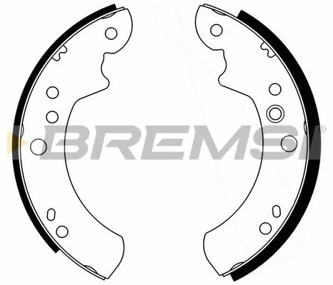 Brake Shoe Set (GF0220-1)
