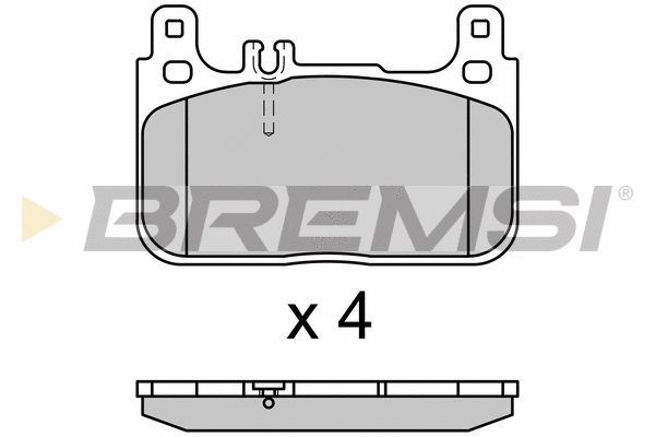 Brake Pad Set, disc brake (BP3628)