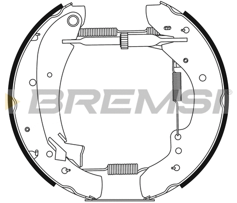 Brake Shoe Set (GK0204)