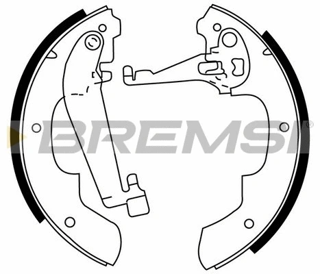 Brake Shoe Set (GF0445)
