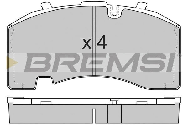 Brake Pad Set, disc brake (BP7322)
