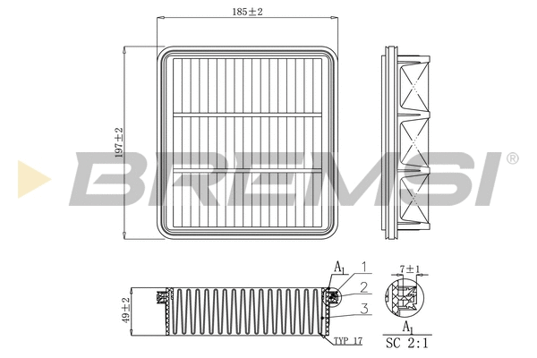 Air Filter (FA1150)