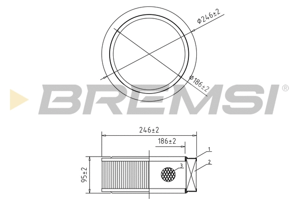 Air Filter (FA1586)