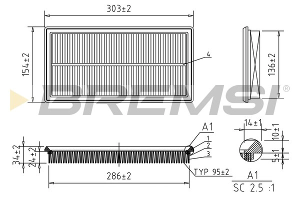 Air Filter (FA2398)