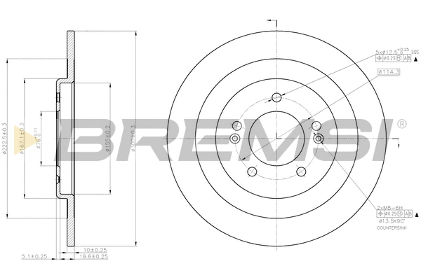 Brake Disc (CD8201S)