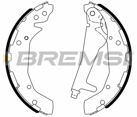 Brake Shoe Set (GF4800)