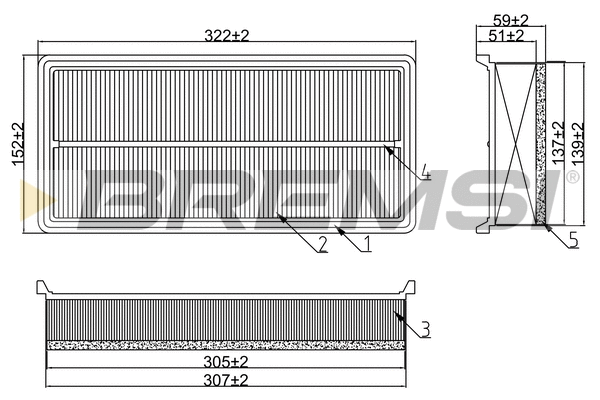 Air Filter (FA1280)
