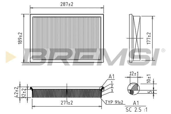 Air Filter (FA0573)