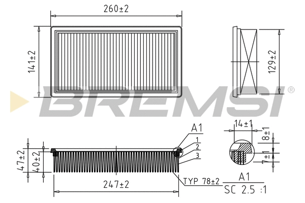 Air Filter (FA1622)