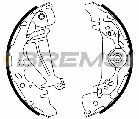 Brake Shoe Set (GF0746)