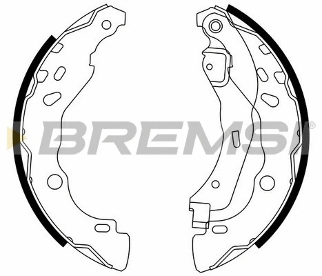 Brake Shoe Set (GF0409)