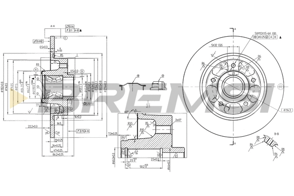 Brake Disc (CD7731S)