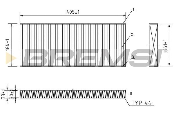 Filter, cabin air (FC0984C)