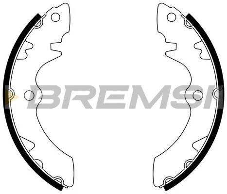Brake Shoe Set (GF0905)