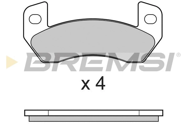 Brake Pad Set, disc brake (BP3003)