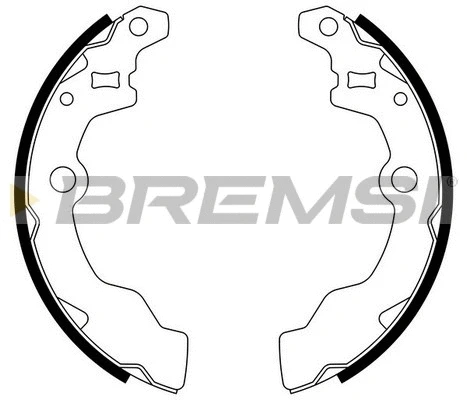 Brake Shoe Set (GF0882)