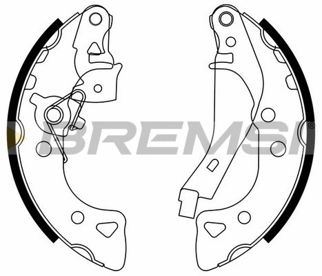Brake Shoe Set (GF0103-2)