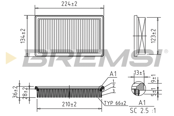 Air Filter (FA1023)