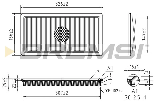 Air Filter (FA2342)