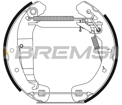 Brake Shoe Set (GK0247)
