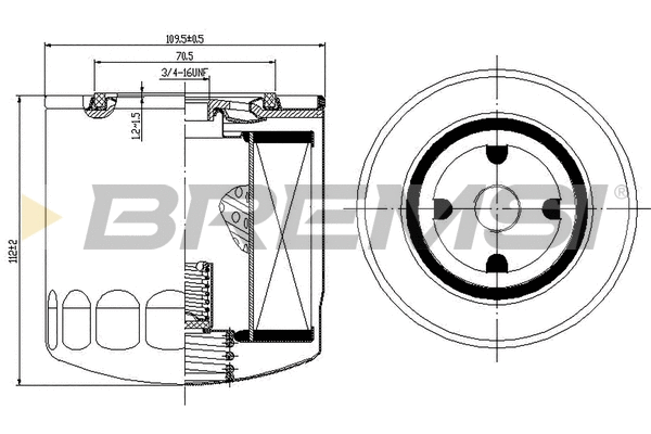 Oil Filter (FL1295)