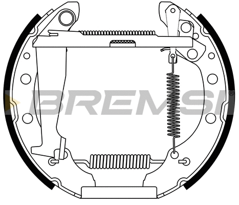 Brake Shoe Set (GK0229)