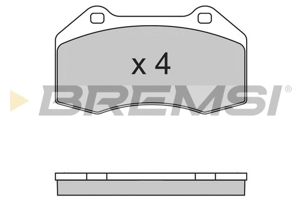 Brake Pad Set, disc brake (BP3355)