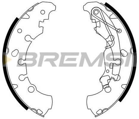 Brake Shoe Set (GF0140)