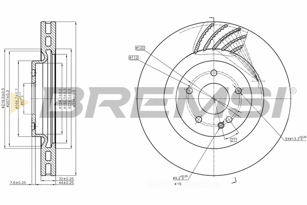 Brake Disc (CD7900V)