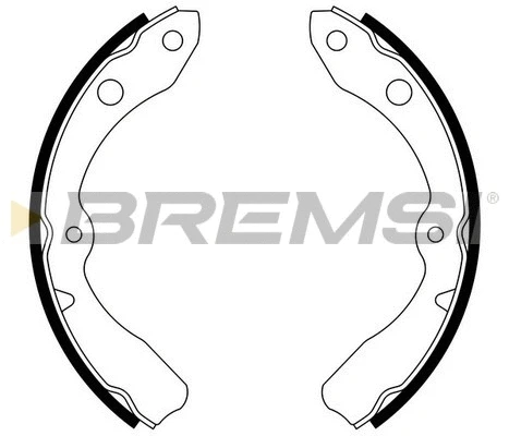 Brake Shoe Set (GF0668)