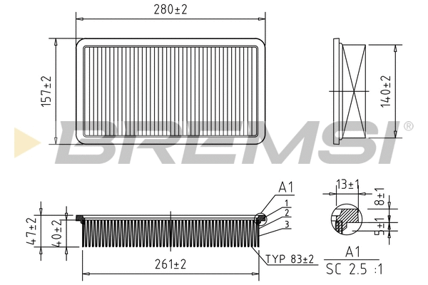 Air Filter (FA1152)