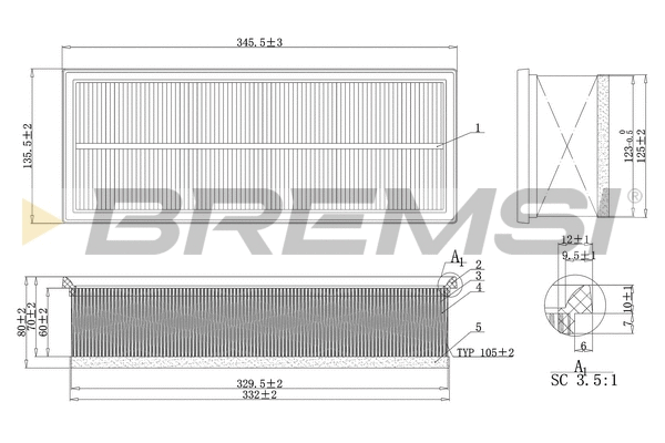 Air Filter (FA1237)