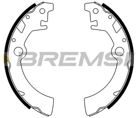 Brake Shoe Set (GF0917)