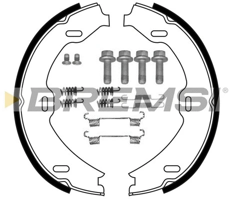 Brake Shoe Set, parking brake (GF0311-1)