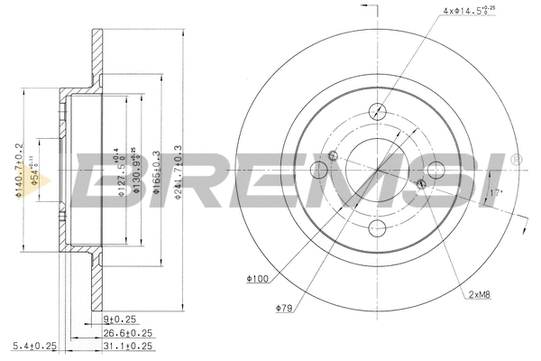 Brake Disc (CD6401S)