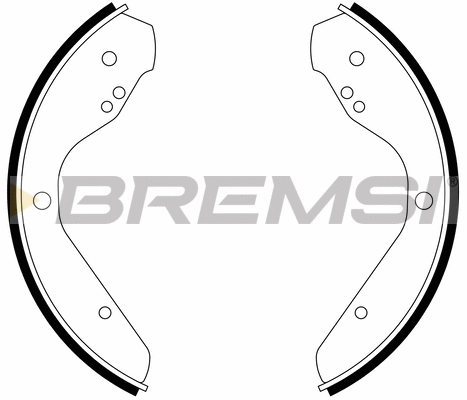 Brake Shoe Set (GF0538A)