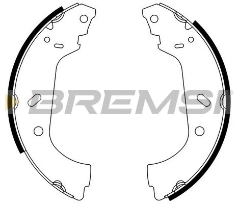 Brake Shoe Set (GF0177)
