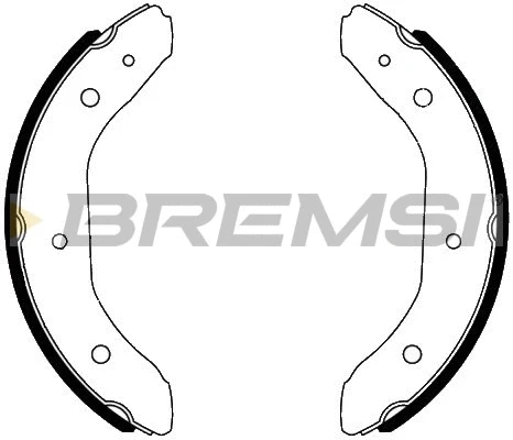 Brake Shoe Set (GF0988)