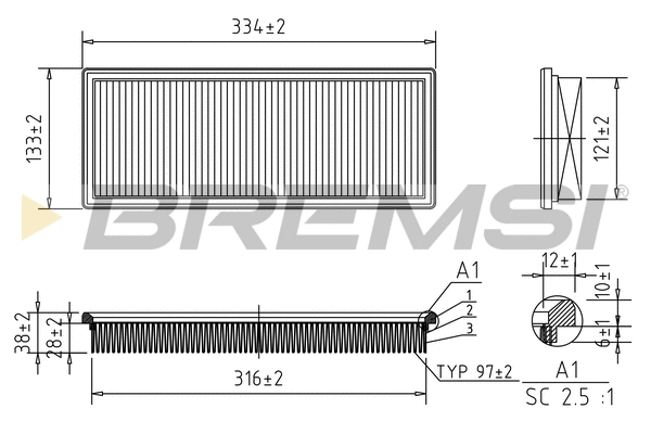 Air Filter (FA2031)